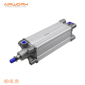 Cilindro <span class=keywords><strong>Neumático</strong></span> Industrial de <span class=keywords><strong>Pistón</strong></span> de Aluminio de Doble Acción Serie DSBC DNC CP96 SMC FESTOs ISO 15552 1000mm - Product Image 5