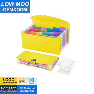 アコーディオンファイルオーガナイザーA6フォルダ拡張式カスタムロゴ卸売ドキュメントホルダー大容量工場直販オフィス用品 - Product Image 1