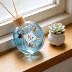 Nuevo Difusor de Aroma de Lujo 2026, Botella de Vidrio Redonda Vacía de 30ml 50ml 100ml para Aromatizante de Aire - Product Image 4