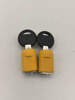 Cylindre de serrure mobile amovible avec coque extérieure en nylon plastique fabriquée en matériau ABS