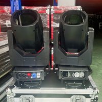 SPARK 295W Deux projecteurs Beam Moving Head en une seule unité, emballés dans un flight case, pour éclairage de scène intérieur