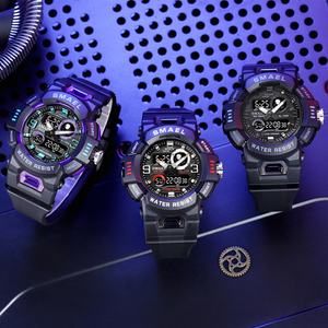 นาฬิกาโครโนกราฟ SMAEL รุ่นใหม่สำหรับผู้ชาย นาฬิกากีฬา กันน้ำ นาฬิกาดิจิตอล - Product Image 6