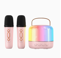 Cadeau d'entreprise promotionnel, solaire portable, alimenté par DC 6, pour haut-parleur V2.0, autonomie de la batterie de 15 à 20 heures, LED RVB, support de téléphone, radio FM