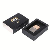 Boîte de parfum pour voiture au prix d'usine, emballage personnalisé, diffuseur de parfum, boîte en papier pliée à plat, doublure en éponge, matériaux recyclés