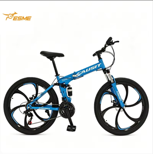 Vélo de montagne pliable de 20 pouces, 12 vitesses, suspension intégrale, frein à disque, vélo de montagne pour adultes - Product Image 1