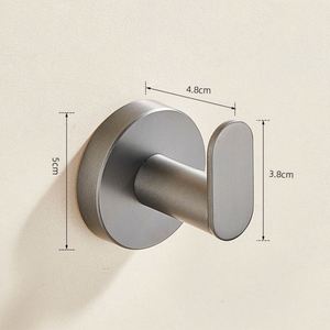 Removable <b>Suction</b> Cup <b>Hooks</b> <b>Bathroom</b> Bath Wall Mounted Clothes Bag <b>Hook</b> Hanger Coat Rack Adhesive Towel Key Wall Hanger for Wall - Product Image 2