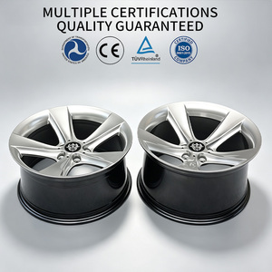 Cerchi Flowtone 19 Pollici 5x120 per Auto Passeggeri, Cerchi Sportivi da Corsa, Cerchi Originali, Cerchi in Lega per SUV e Berlina, Cerchi Neri - Product Image 4