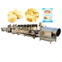 Nouvelle machine à fabriquer des chips de pommes de terre de type Pringles en acier inoxydable à haute productivité, ligne complète, différentes tailles
