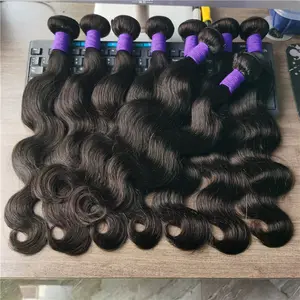 Free Sample 100% Human Hair Bundles Cuticle Aligned Virgin Hair Bundles