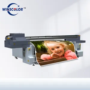 High quality digital flatbed uv roll to roll printer machine printing YC2513R