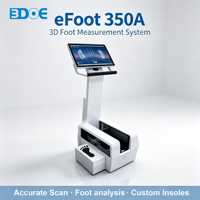 Scanner 3D portable haute précision pour pied entier, dispositif de numérisation du pied entier, protection IP55, sortie de données rapide, semelles orthopédiques personnalisées