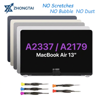 Casing Plastik Keras Motif Marmer Baru dengan Layar IPS LCD Mewah untuk Macbook Air A2681 dengan Anti-Cahaya Biru dan 120% SRGB