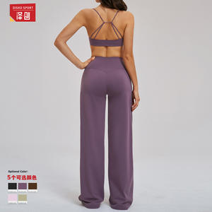 Pantalones Anchos de Secado Rápido para Mujer Zechuang, Pantalones de Yoga, Running y Fitness ECK5544-2 - Product Image 5