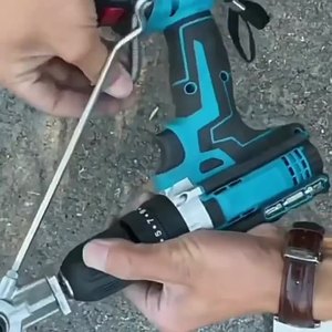 Máy cắt tấm kim loại bằng máy khoan điện, khuyến mãi nóng, dụng cụ cắt tấm kim loại, cải tiến máy công cụ điện để cắt thép nhôm - Product Image 3