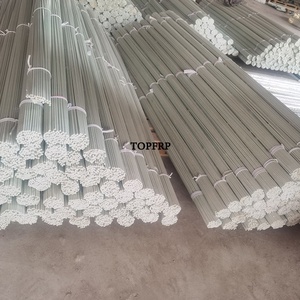 High Quality Vegetable Arch Shed Pole Agricultural Greenhouse Skeleton Solid Fiberglass <b>Rod</b> - Product Image 3