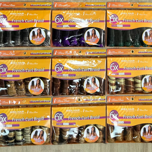 BELEZA 1B 6X 24 Pollici Tresse Ricci Francesi Ondulati Sciolti per Treccine, Capelli per Coda di Cavallo Africana, Extension Ricci Francesi Cherish - Product Image 6