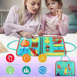 <span class=keywords><strong>Livre</strong></span> d'activités en feutre Montessori, jouets de voyage, jouets éducatifs précoces, jouets sensoriels pour tout-petits, <span class=keywords><strong>livre</strong></span> doux - Product Image 3