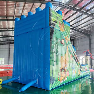 Castillo inflable de doble cara para niños, Material de PVC, fácil instalación, capacidad de 300-500kg, tobogán seco perfecto para Navidad/Halloween para - Product Image 6