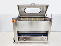 Falcon Aardappel Wortel Taro Cassave Mais Noten Fruit Groente Was- en Schilmachine RVS 304 Hoge Efficiëntie Pomp