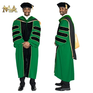 Traje personalizado vestido de graduación de doctorado vestido de PHD vestido de doctorado vestido de graduación de talla grande - Product Image 5