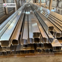 Kit de profilés en aluminium à rainures en T avec services de découpe et de pliage, taille personnalisée