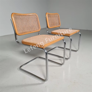 <span class=keywords><strong>Sedia</strong></span> da Pranzo di Lusso in Rattan Stile Western <span class=keywords><strong>Cesca</strong></span> in Canna per Giardino e Hotel Arredamento Moderno Mid-Century - Product Image 3