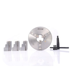 Mandrin auto-centrant à 3 mors Sanou K11-130 5'' (125 mm) pour tour, composant essentiel de machine de fraisage, produit phare 2022 - Product Image 1