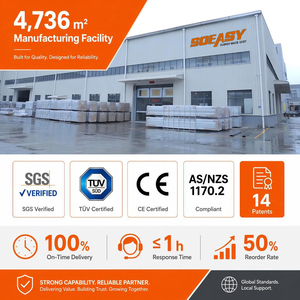 <span class=keywords><strong>Kit</strong></span> de Soportes <span class=keywords><strong>Solares</strong></span> Ajustables de Aluminio SOEASY AL6005 T5 para Techos Metálicos, Sistema de Montaje para Paneles <span class=keywords><strong>Solares</strong></span> con Almohadilla Impermeable de EPDM - Product Image 6
