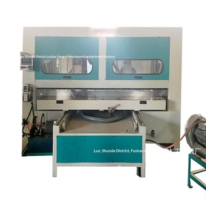 Luggage gift wine box semi-automatic <b>double</b> V slot machine solid wood <b>photo</b> <b>frame</b> 45 degree angle cutting machine - Product Image 5