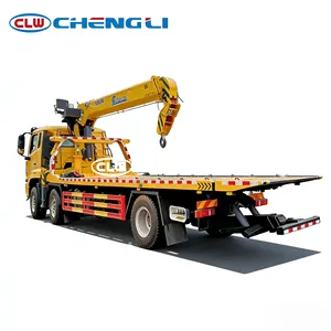 Venta Directa de Fábrica: Camión Grúa Howo de 33 Toneladas con Plataforma Inclinable para Remolque y Recuperación de Emergencia - Product Image 2