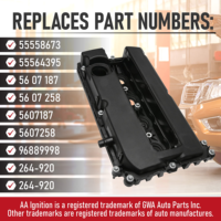 Tutup Katup untuk Chevrolet Pontiac Saturn - Aveo Cruze Sonic G3 Astra - 1.6L 1.8L - Menggantikan 55558673 55564395 96889998 264-920