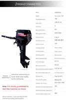 Moteur hors-bord de haute qualité 2 temps 12hp 9.8 HP 169CC comme moteur hors-bord Yamaha Marine Boat Engine en vente