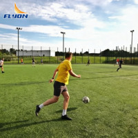 Hochwertiger Fußballteppich für Fußballfelder Langlebiger Kunstrasen für Sportplätze