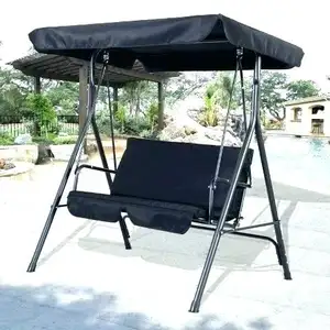 Manufacturer 1.0mm Steel Tube And Cotton Fabric Rocking Chair 3 Seater Hanging Swing Chair And Garden Portable Tailgate Chair