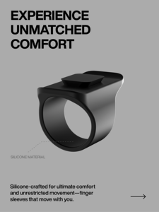 Anneau de contrôle Bluetooth intelligent pour <span class=keywords><strong>fitness</strong></span>, portable, taille réglable, étanche, avec contrôle via application et poids ajustable - Product Image 4