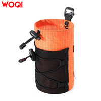 WOQI Sacoche Portable d'Extérieur à Bandoulière pour Bouteille d'Eau et Téléphone, Accessoire d'Extension pour Randonnée et Escalade, Fixation Externe