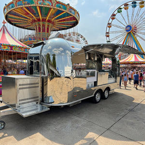2025 Oem Mobile Vending For <b>Sale</b> Ice Cream Hot Dog Cart Fast Concession Trailer Food Truck - Product Image 3