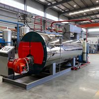 Nouvelle chaudière à vapeur industrielle à tubes de feu, fonctionnant au mazout/gaz naturel, à haute efficacité et à fonctionnement sécurisé