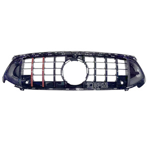 Veidt cho Mercedes-Benz a-class w177 a180l/a200l/a220l lưới tản nhiệt 2023 + Sửa đổi cho Brabus sợi carbon Mô hình màu đỏ phiên bản màu đen - Product Image 4