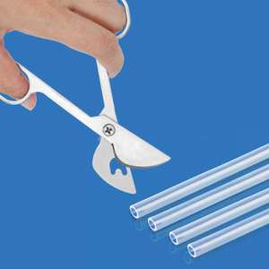 อุปกรณ์ผสมเทียมสัตว์สำหรับสัตวแพทย์ วัว ควาย หลอดใส่สเปิร์มแช่แข็ง สายสวน ท่อแคทเทอร์ กรรไกรตัด - Product Image 5