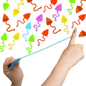 Jouet anti-stress - <span class=keywords><strong>Caca</strong></span> élastique - Forme de <span class=keywords><strong>caca</strong></span> - Farce d'Halloween - Jouets adhésifs muraux - Product Image 3