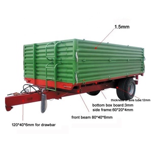 Tractor <span class=keywords><strong>de</strong></span> <span class=keywords><strong>un</strong></span> solo <span class=keywords><strong>eje</strong></span> para agricultura, <span class=keywords><strong>remolque</strong></span> <span class=keywords><strong>de</strong></span> granja, tipo europeo, en venta - Product Image 3