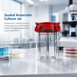 Pot de culture anaérobie scellé Degao 2,5 L avec couvercle hermétique pour une croissance microbienne stable sans oxygène - Product Image 2