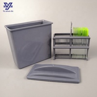 24-Piece Professional Microscope Slide Staining Rack with Plastic/Jar 25mm Diameter PP & PC Material