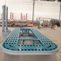Redresseur de châssis hydraulique Tonghong TH-5200 pour voitures, machine de réparation de carrosserie, table de travail en acier 5200x2100mm, hauteur de banc 56cm