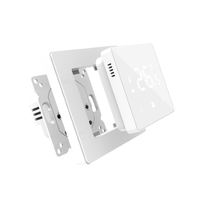 Thermostat programmable hebdomadaire de Tuya Smart Life, contrôle sans fil Wifi, avec service d'impression de logo ODM et OEM