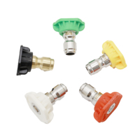 Pistolet de lavage haute pression à lance courte, efficace, manuel, avec buse 5 couleurs pour le nettoyage de voiture, en laiton durable, alimentation électrique