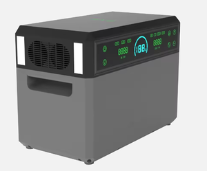 แผงโซลาร์เซลล์ ระบบกักเก็บพลังงานแสงอาทิตย์ ความจุขนาดใหญ่ 2304/3072wh แบบพกพา 220v สำหรับสถานการณ์ฉุกเฉินกลางแจ้ง แหล่งจ่ายไฟเคลื่อนที่ 2000w พร้อมไฟฉาย - Product Image 2