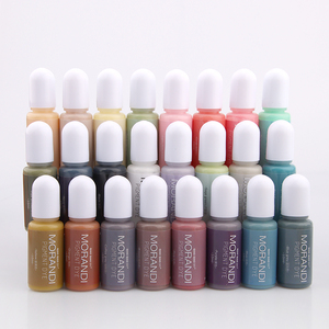 TIMESRUI Pigment de Résine Époxy <span class=keywords><strong>Couleurs</strong></span> Morandi, Colorant Opaque <span class=keywords><strong>Haute</strong></span> Concentration pour Bijoux et Artisanat <span class=keywords><strong>en</strong></span> Résine DIY - Product Image 2