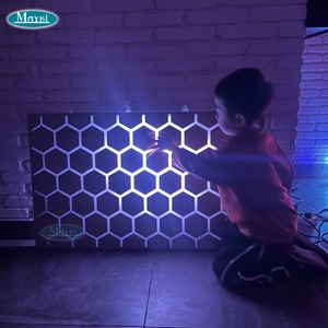 Panel de Pared LED con Estimulación Táctil para Experiencias Sensoriales, Panel de Panal Interactivo Montado en la Pared para Salas Sensoriales - Product Image 2